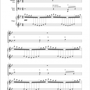 今有一处流血之泉 There Is A Fountain (arr.) for choir and piano